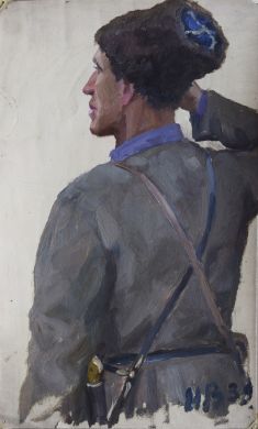 Этюд “Казак”