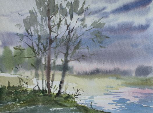 Этюд возле сан. Буг Жабинковского района