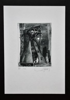Экслибрис "Pear" (ex libris, Александр Улыбин)