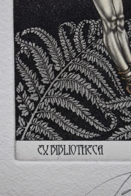 Экслибрис "Купальская ночь" (ex libris, Геннадий Вяль)