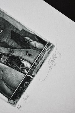 Экслибрис "Pear" (ex libris, Александр Улыбин)