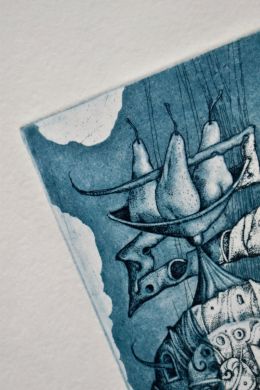 Экслибрис "Snail" (ex libris, Александр Улыбин)