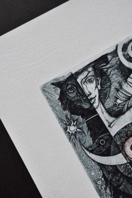 Экслибрис "Mowgli" (ex libris, Александр Улыбин)