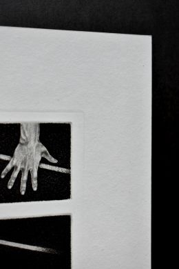 Экслибрис "Тревога" (ex libris, Геннадий Вяль)