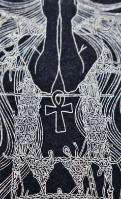 Экслибрис "Потерянный ангел" (ex libris, Геннадий Вяль)