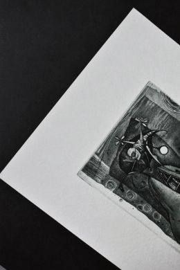 Экслибрис "Pear" (ex libris, Александр Улыбин)