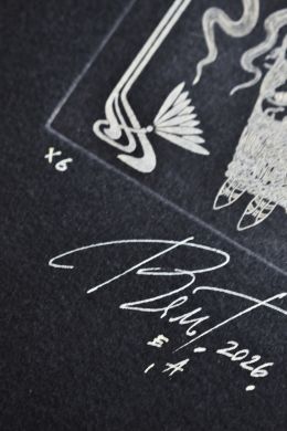 Экслибрис "Потерянный ангел" (ex libris, Геннадий Вяль)