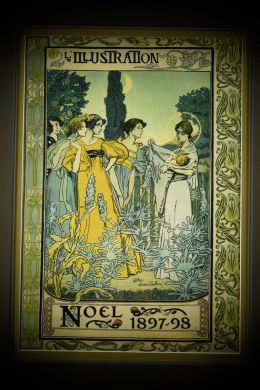 Андре Каар. "Рождество Христово". "L'Illustration". Литография. Франция, 1896 г.