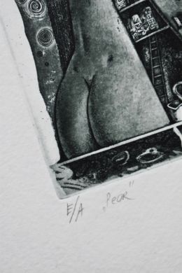 Экслибрис "Pear" (ex libris, Александр Улыбин)