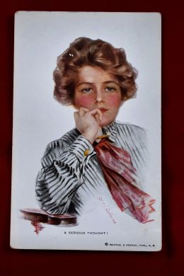 Почтовые открытки (5 шт., литографическая печать, Reinthal & Newman N.Y., 1910-е гг.)