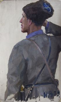 Этюд “Казак”