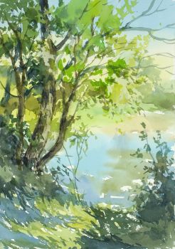 Пленэрный этюд "Этюд 2020" (Ольга Данилюк)