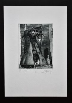 Экслибрис "Pear" (ex libris, Александр Улыбин)