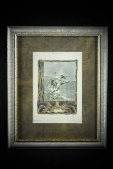 Карлос Грете. Аллегория "Шторм". Литография. Мартин Герлах. Вена. 1900 г.