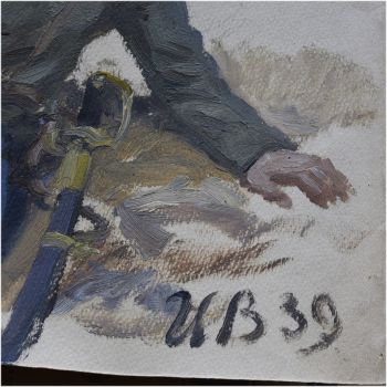 Этюд "Солдаты в бою"