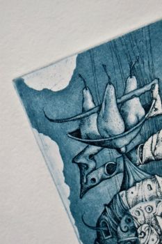 Экслибрис "Snail" (ex libris, Александр Улыбин)