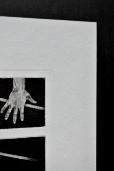 Экслибрис "Тревога" (ex libris, Геннадий Вяль)