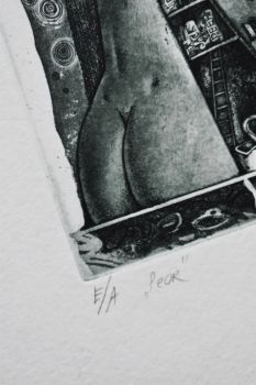 Экслибрис "Pear" (ex libris, Александр Улыбин)